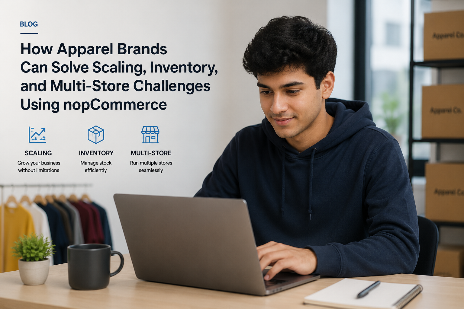 How Apparel Brands Solve Scaling, Inventory and Multi-Store Challenges with nopCommerce — Satyanam